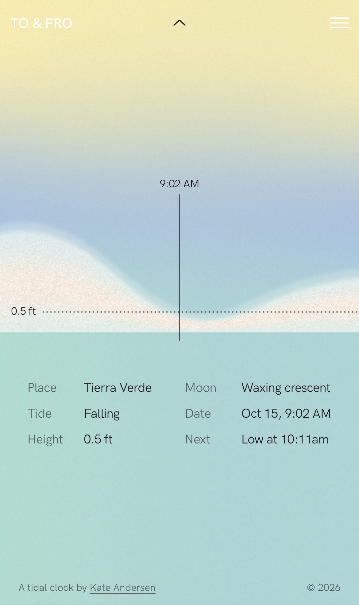 Tidestone companion app