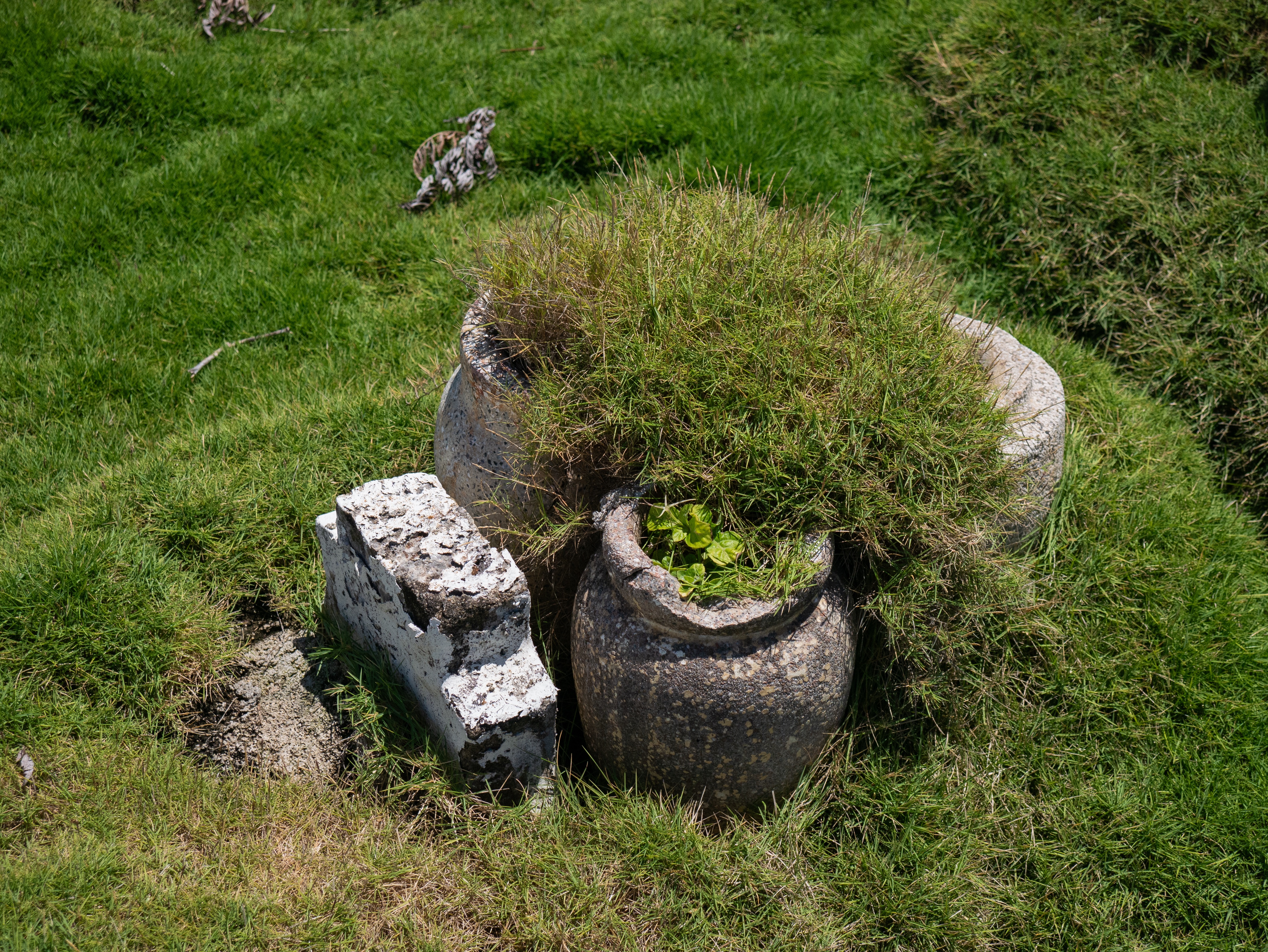 Cemetery waste